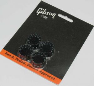 Ручки потенциометров Gibson Speedknobs, черные ― Guitar-Supply.ru