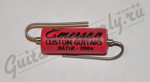 Emerson custom paper-in-oil cap, 0,047 uf, 200V ― Guitar-Supply.ru