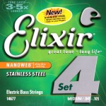 Elixir Nanoweb Electric 4str Bass, Steel, Long Scale 45-105