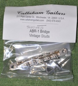 ABR-1 Bridge with Vintage Studs & Thumbwheels ― Guitar-Supply.ru