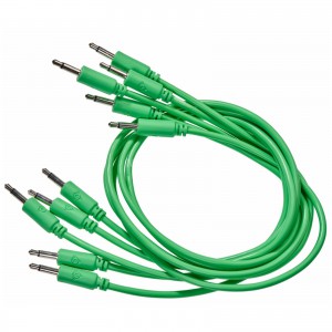 BMM patch cables, green, 100cm. ― Guitar-Supply.ru