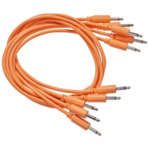 BMM patch cables, orange, 150cm.  ― Guitar-Supply.ru