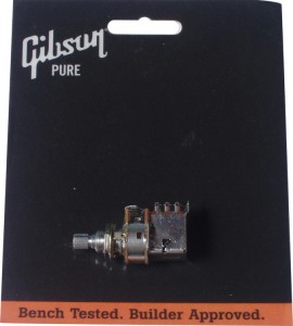 Потенциометр Gibson, 500K, push-pull, short shaft ― Guitar-Supply.ru