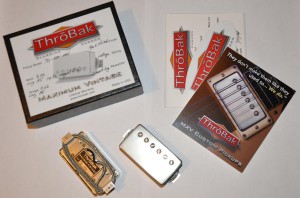 Throbak PG-102 MXV set (2 шт), aged nickel. ― Guitar-Supply.ru