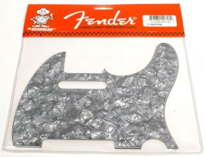 Пикгард для телекастера Fender, черный перламутр ― Guitar-Supply.ru
