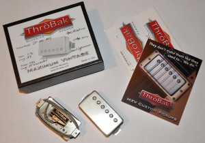 Throbak DT-102 MXV set (2 шт), aged nickel. ― Guitar-Supply.ru