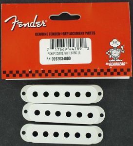 Крышки синглов Fender, цвет белый. ― Guitar-Supply.ru
