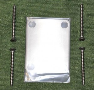 Stainless Steel Neck Plate, highluster ― Guitar-Supply.ru