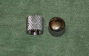 Early 50's Broadcaster Dome Heavy Knurled Knobs, set of 2 ― Guitar-Supply.ru