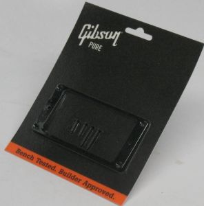 Рамка для звукоснимателя Gibson, нэк, черная ― Guitar-Supply.ru