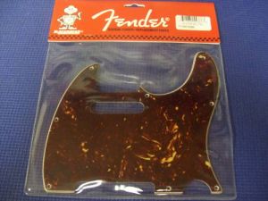 Пикгард для телекастера Fender, черепаховый (tortoise) ― Guitar-Supply.ru